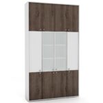 Biuro baldų spinta su stiklu 29-35 - Image 4