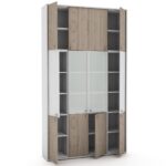 Biuro baldų spinta su stiklu 29-35 - Image 3