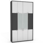 Biuro baldų spinta su stiklu 29-35 - Image 2