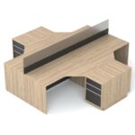 Keturių vietų darbo stalas Promo 29-19S - Image 8