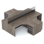 Keturių vietų darbo stalas Promo 29-19S - Image 7