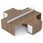 Keturių vietų darbo stalas Promo 29-19S - Image 6