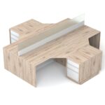 Keturių vietų darbo stalas Promo 29-19S - Image 5