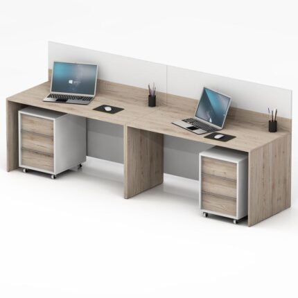 dvieju vietu rasomasis stalas