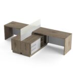 Dviejų vietų darbo stalas Promo 29-12S - Image 5