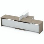 Dviejų vietų darbo stalas Promo 29-12S - Image 2