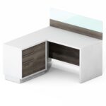 Kampinis darbo stalas Promo 29-16 - Image 2