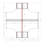 Keturių vietų darbo stalas Promo 29-19 - Image 4