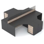 Keturių vietų darbo stalas Promo 29-19 - Image 8