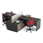 Dviejų vietų darbo stalas Promo 29-12 - Image 3