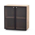 Pastatoma biuro spintelė su stiklu 29/504S - Image 5