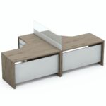 Dviejų vietų darbo stalas Promo 29-9S