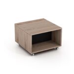 zurnalinis staliukas ant ratuku