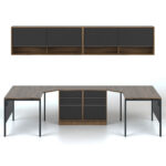 skandinaviski biuro baldai