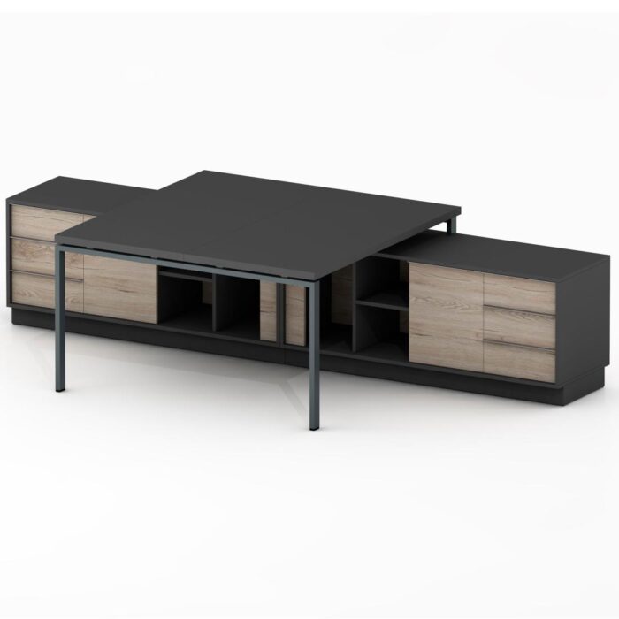 Dviejų vietų darbo stalas stalas Promo T41 - Image 2