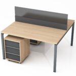Dvivietis darbo stalas Promo T8S