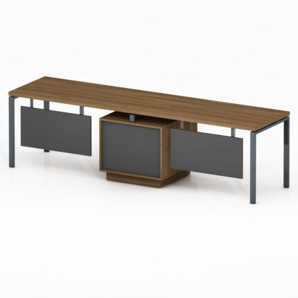 dvieju vietu ofiso stalas