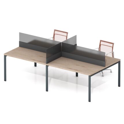 biuro stalas keturiems