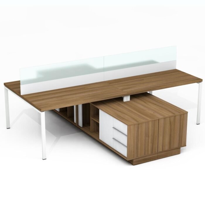 Ofiso stalas keturiems darbuotojams Promo T302S - Image 9