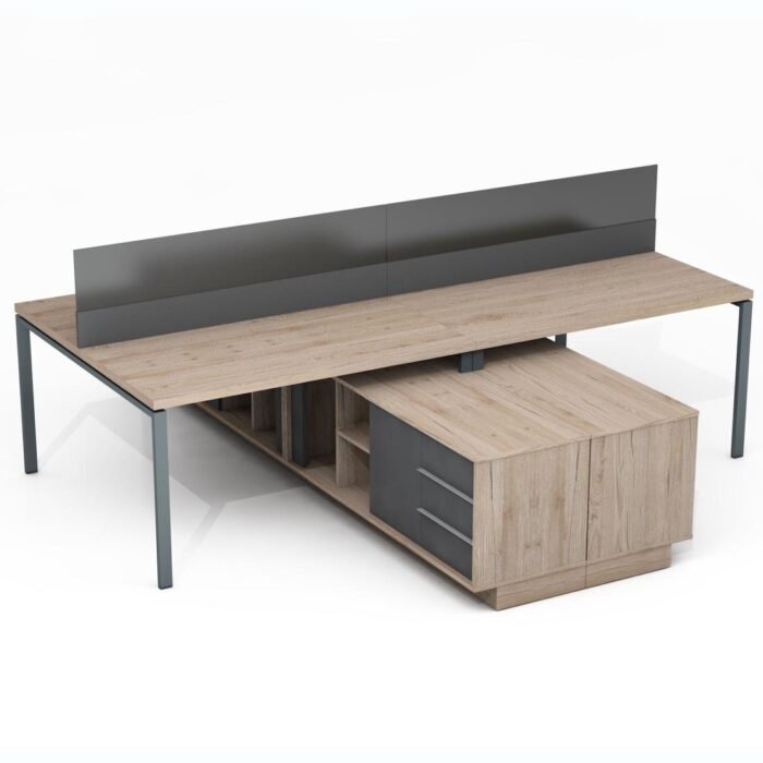 Ofiso stalas keturiems darbuotojams Promo T302S - Image 7