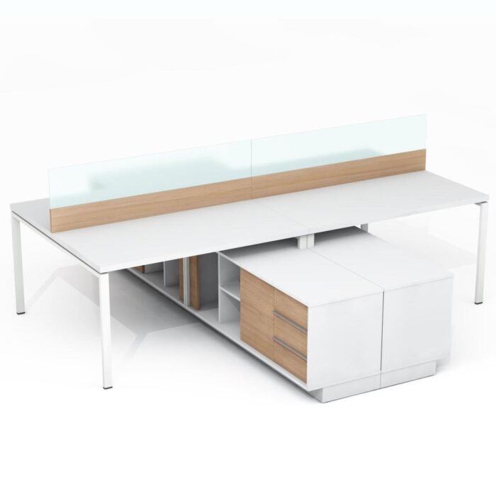 Ofiso stalas keturiems darbuotojams Promo T302 - Image 8