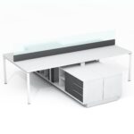 ofiso stalas keturiems