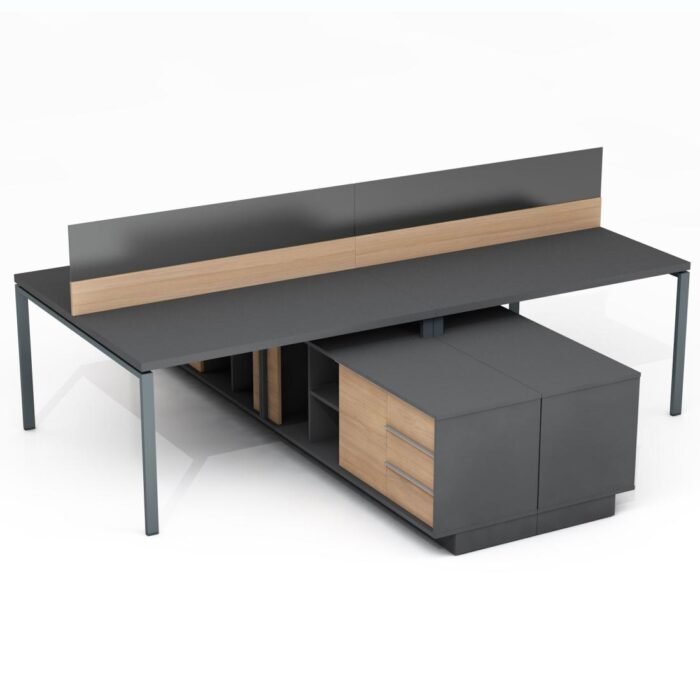 Ofiso stalas keturiems darbuotojams Promo T302 - Image 7