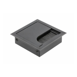 Juodas 8x8 cm laidų kanalas