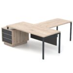 Vadovo stalas su priestaliu Promo T33-5S