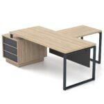 Vadovo stalas su priestaliu Promo T33-5S - Image 9