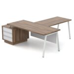 Vadovo stalas su priestaliu Promo T33-5S - Image 6