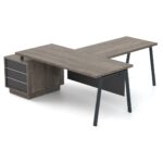 Vadovo stalas su priestaliu Promo T33-5S - Image 5