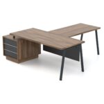 Vadovo stalas su priestaliu Promo T33-5S - Image 3