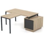 Vadovo stalas su priestaliu Promo T33-5S - Image 2