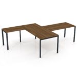 Kampinis biuro stalas Promo T33-7S - Image 4