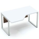 Kampinis darbo stalas su kojų uždanga Promo Q13 - Image 7