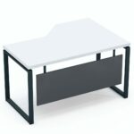 Kampinis darbo stalas su kojų uždanga Promo Q13 - Image 3
