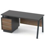 Rašomasis stalas su kojų uždanga Promo R26 - Image 3