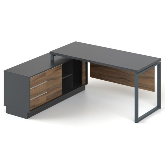 Kampinis biuro stalas Promo Q18 - Image 9